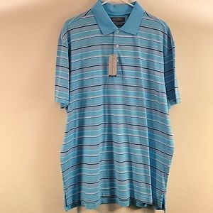 Daniel Cremieux Signature Polo Men's XL Azure Blue